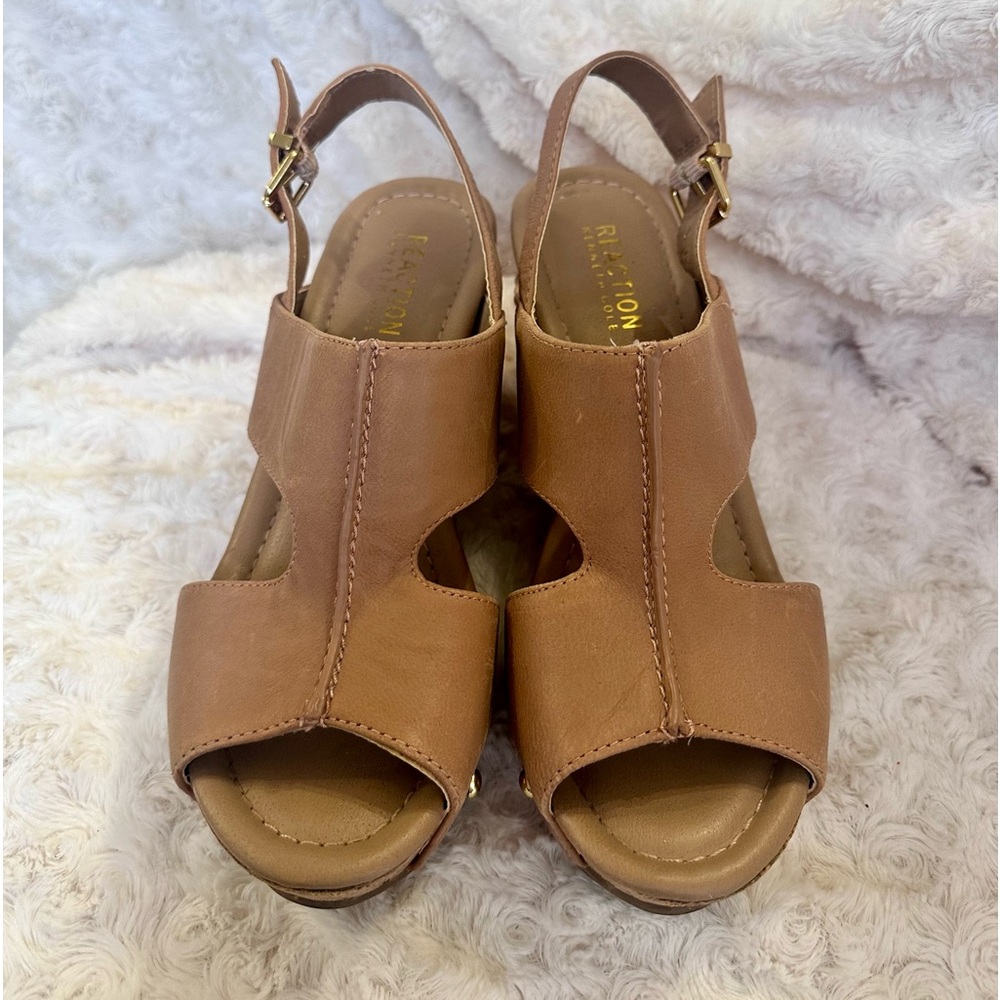 Women’s Kenneth Cole Reaction SoleO Wedge Sandals Size 7M - Picture 2 of 8